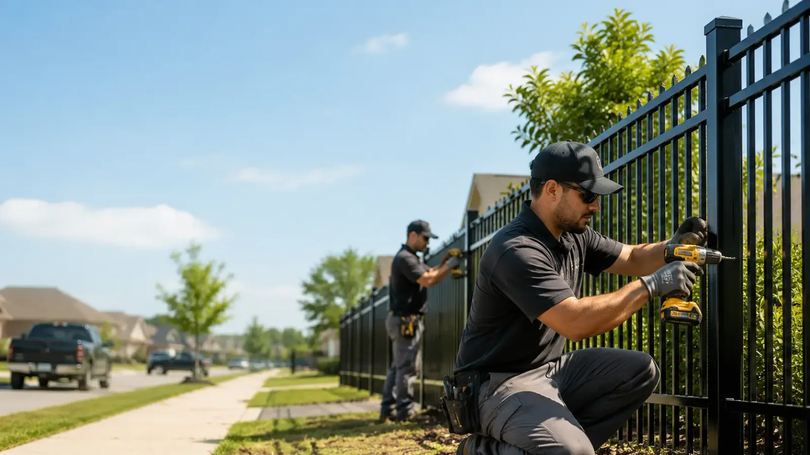 Metal Fence Installation in Auburndale, WI
